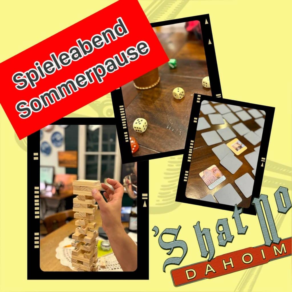 Spieleabend Sommerpause